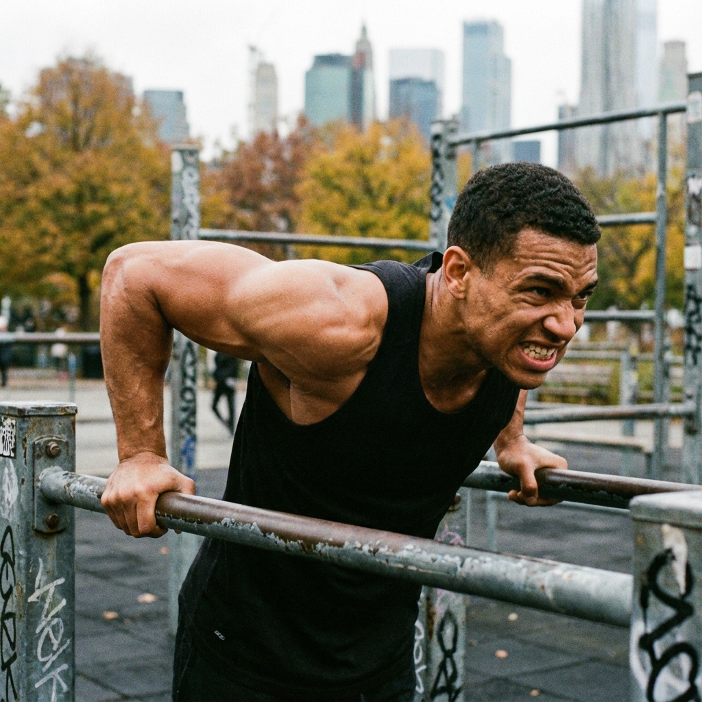starting calisthenics outdoors